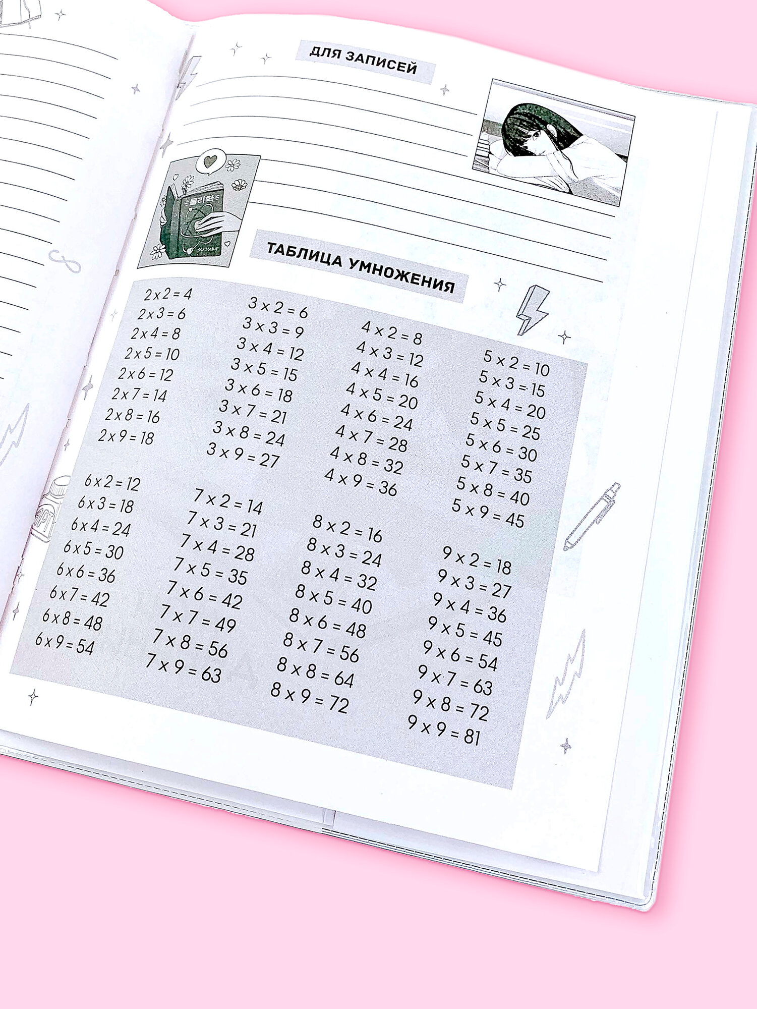 Дневник Свит Кэт "Котики", A5, твердый картон, фиолетовый, 48 л — фото 1