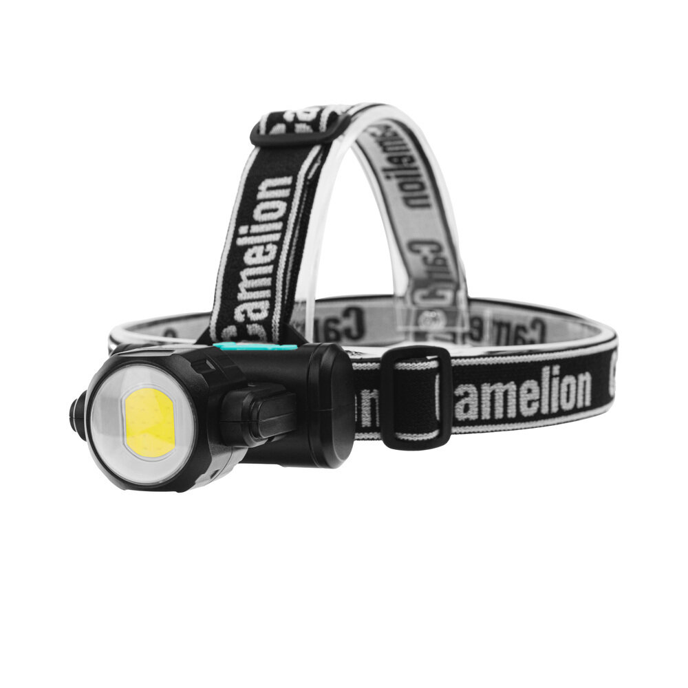 Налобный фонарь Camelion LED53402  COB LED  пыле влагозащита IPX4