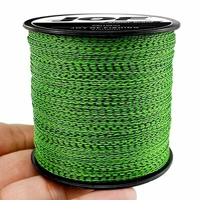 011–05 мм плетеная леска для ловли карпа 300 м проволока для ловли карпа 4 нити 10 50 60 80 фунтов высококачественный шнур для ловли ледяного моря разные цвета Зеленый 80LB-0.50mm-300M X4 Grass Green