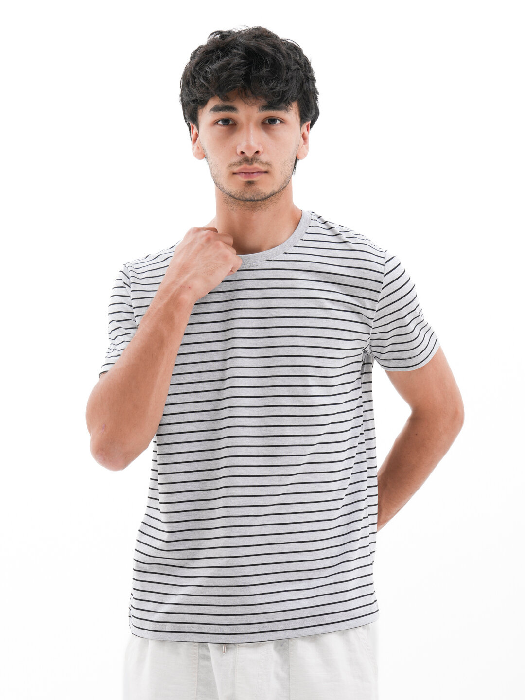 Футболка Garant, 1 шт., размер 50, серый/черный — фото 1