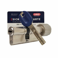 ABUS Цилиндровый механизм ABUS BRAVUS 3500. MX Magnet (155)95 / 60 ключ / вертушка Цвет: матовый никель