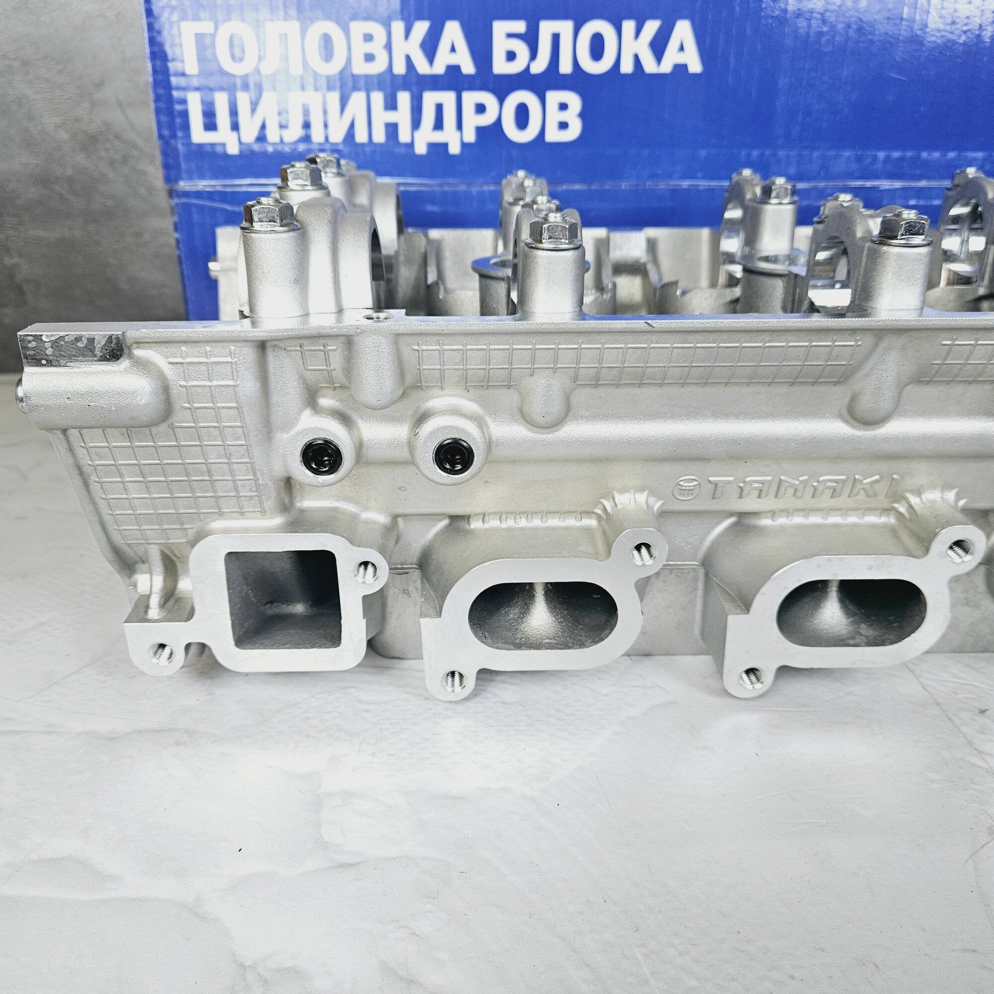 Головка блока цилиндров ЗМЗ-405, 406 Евро 2 для а/м для ГАЗель, Волга Евро 2 Танаки — фото 1