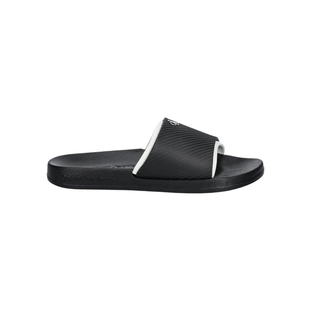 Шлёпанцы CALVIN KLEIN, размер 44 EU, черный