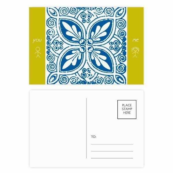 Открытка набор благодарность почтовый ящик 20