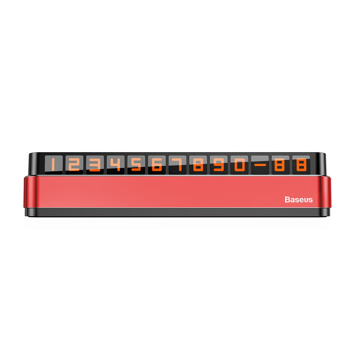 Парковочная карта Baseus Moonlight Box Series Temporary Parking Number Plate ACNUM-B09 (Красный)