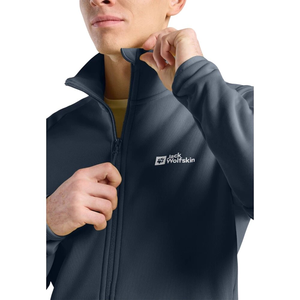 Олимпийка Jack Wolfskin, размер M, , синий — фото 1