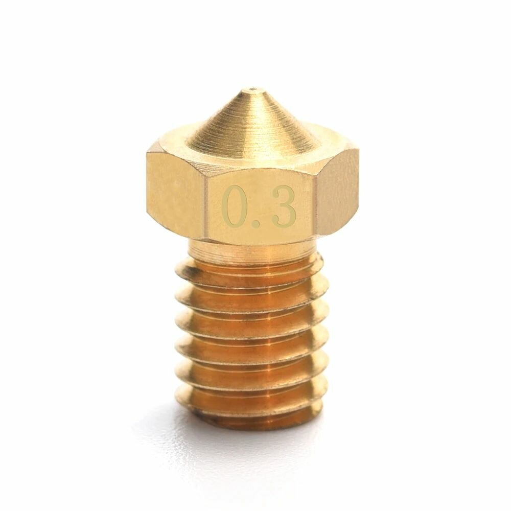 BIGTREETECH E3D Латунное сопло Brass Nozzle 1.75 0,4 мм