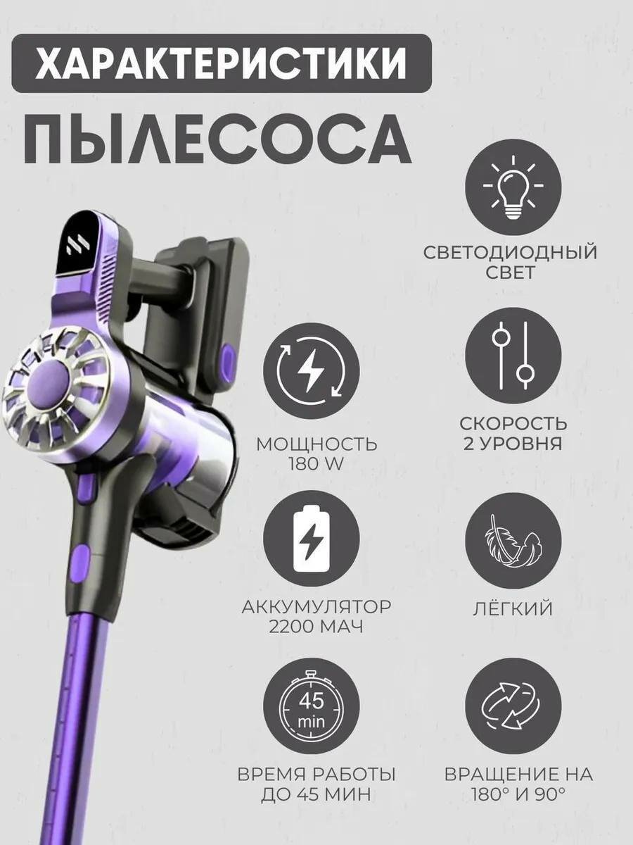Вертикальный пылесос, 150 Вт, беспроводной — фото 1