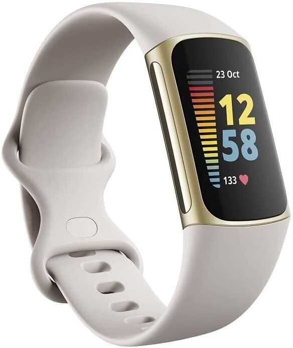 Умный браслет Fitbit Charge 5, бежевый