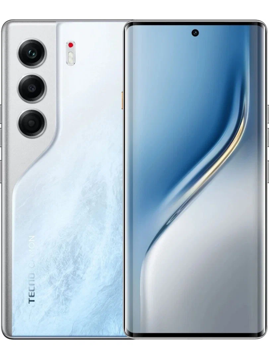 Смартфон TECNO CAMON 40 Pro 5G 8/256 ГБ Global для РФ, Dual nano SIM, белый