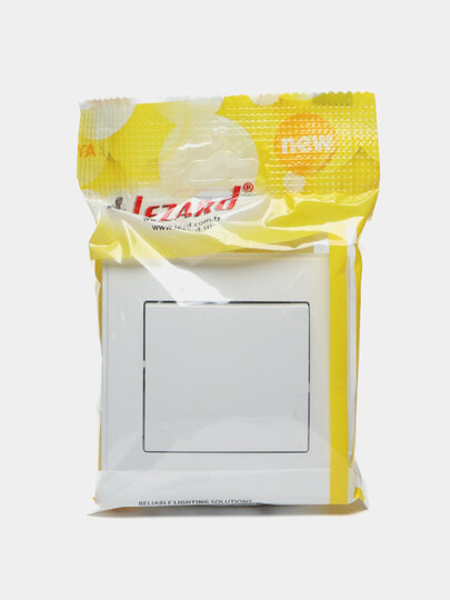 Выключатель Lezard 705-0202-100 Lesya, белый — фото 1