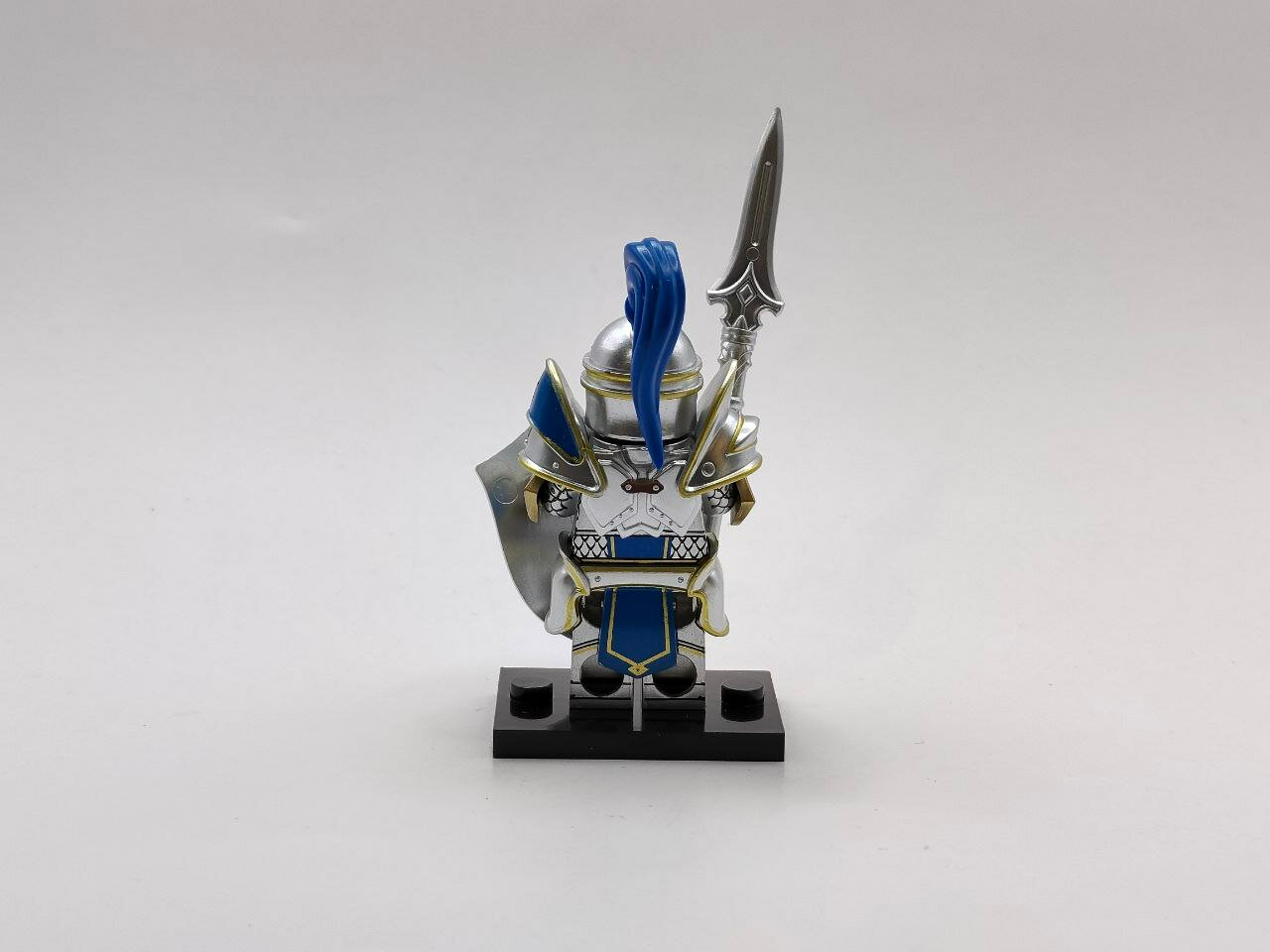 Минифигурка "Рыцарь Альянса 2", фигурка из вселенной WarCraft, совместима с конструкторами Lego — фото 1