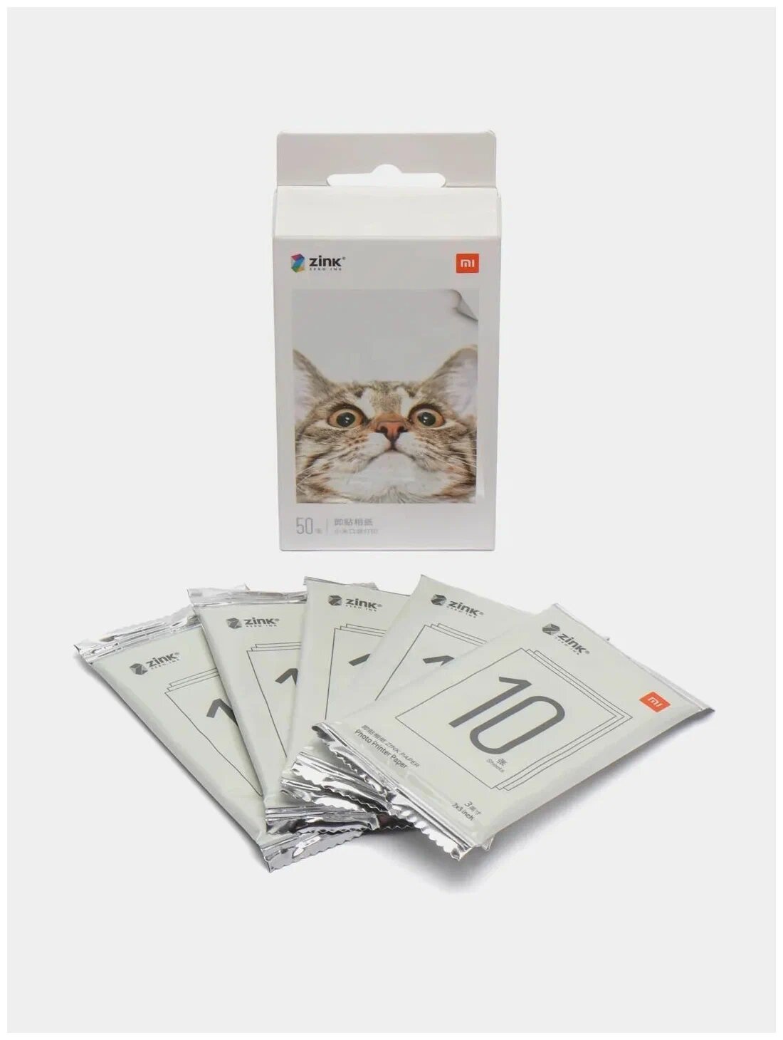 Бумага для карманного фотопринтера Xiaomi Mijia Pocket Print Stick Photo Paper (50 листов в упаковке)