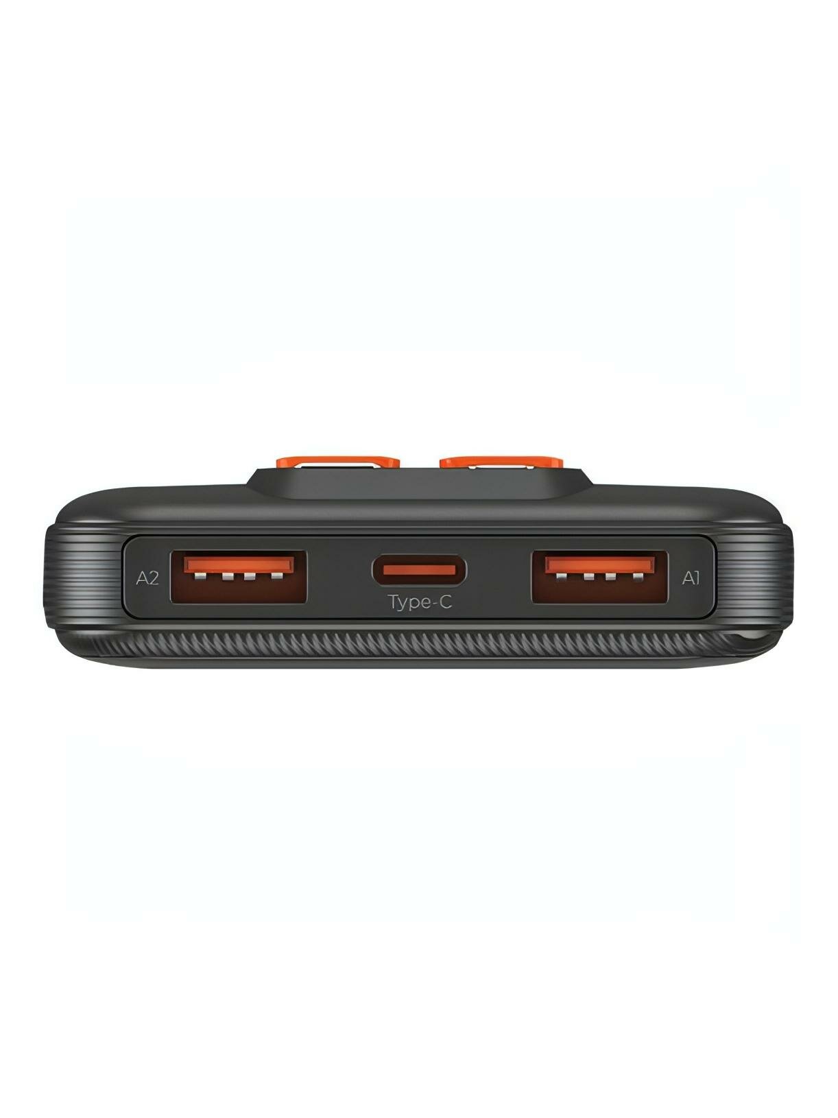 Внешний аккумулятор Deppa NRG Turbo V3c 10000 mAh 22.5W (33672) черный — фото 1