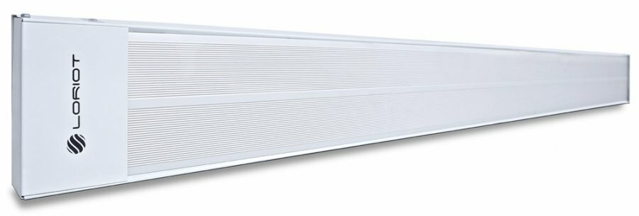 Инфракрасный обогреватель LORIOT Corsica LI-1.5 1500Вт 30м2 ТЭН белый