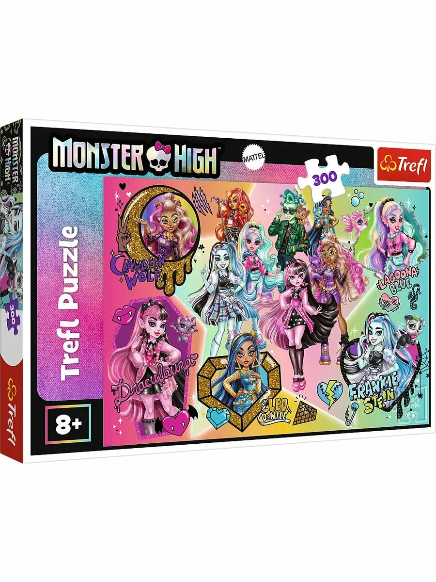 Зомби на высоте! Monster High, 300 деталей, Trefl