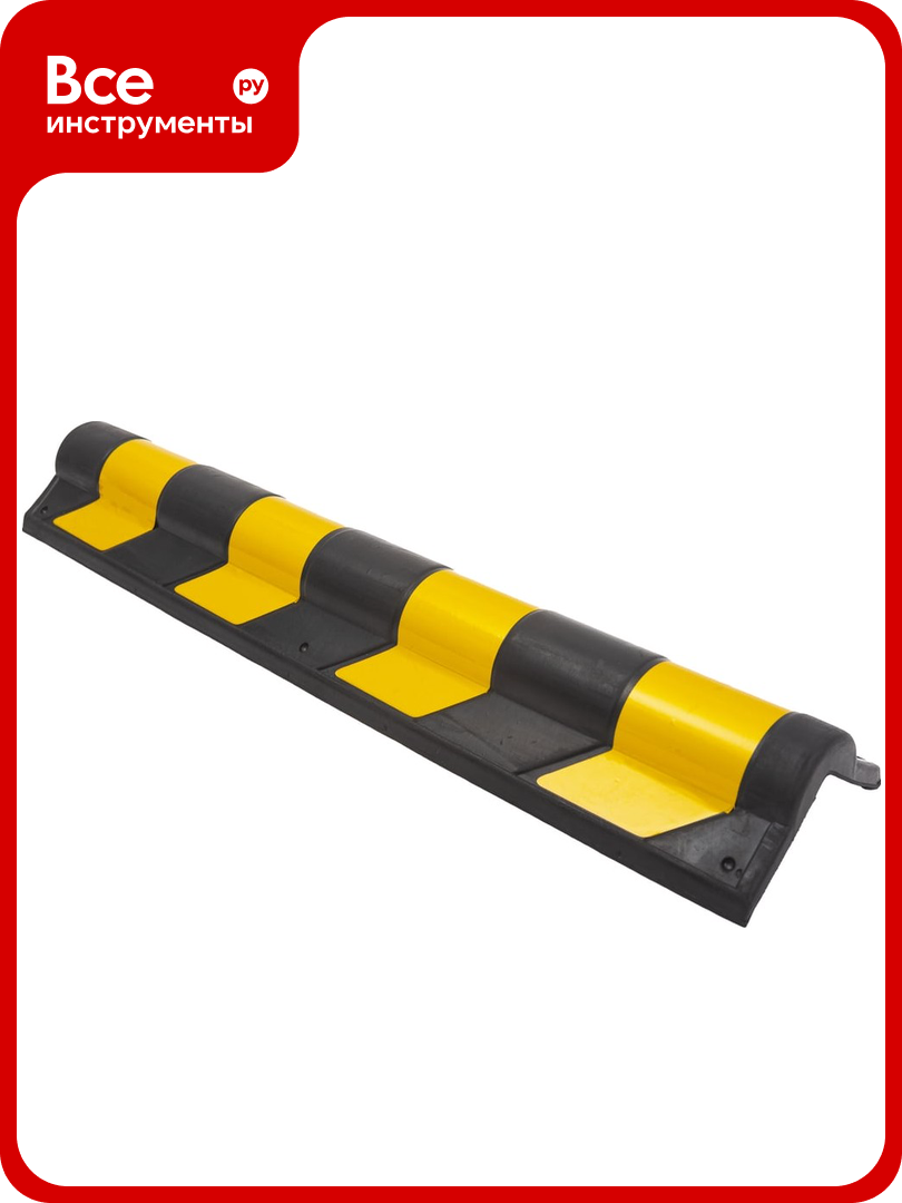 Демпфер угловой ООО оптима сервис 755х115 мм светоотражающая защита углов  мягкий резиновый 00 00040468