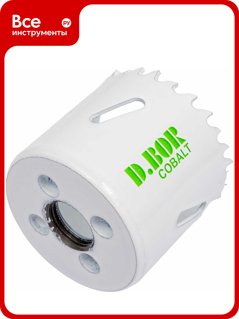 Коронка биметаллическая COBALT M42 48 мм D.BOR D-HS-BIM-CO-38-048
