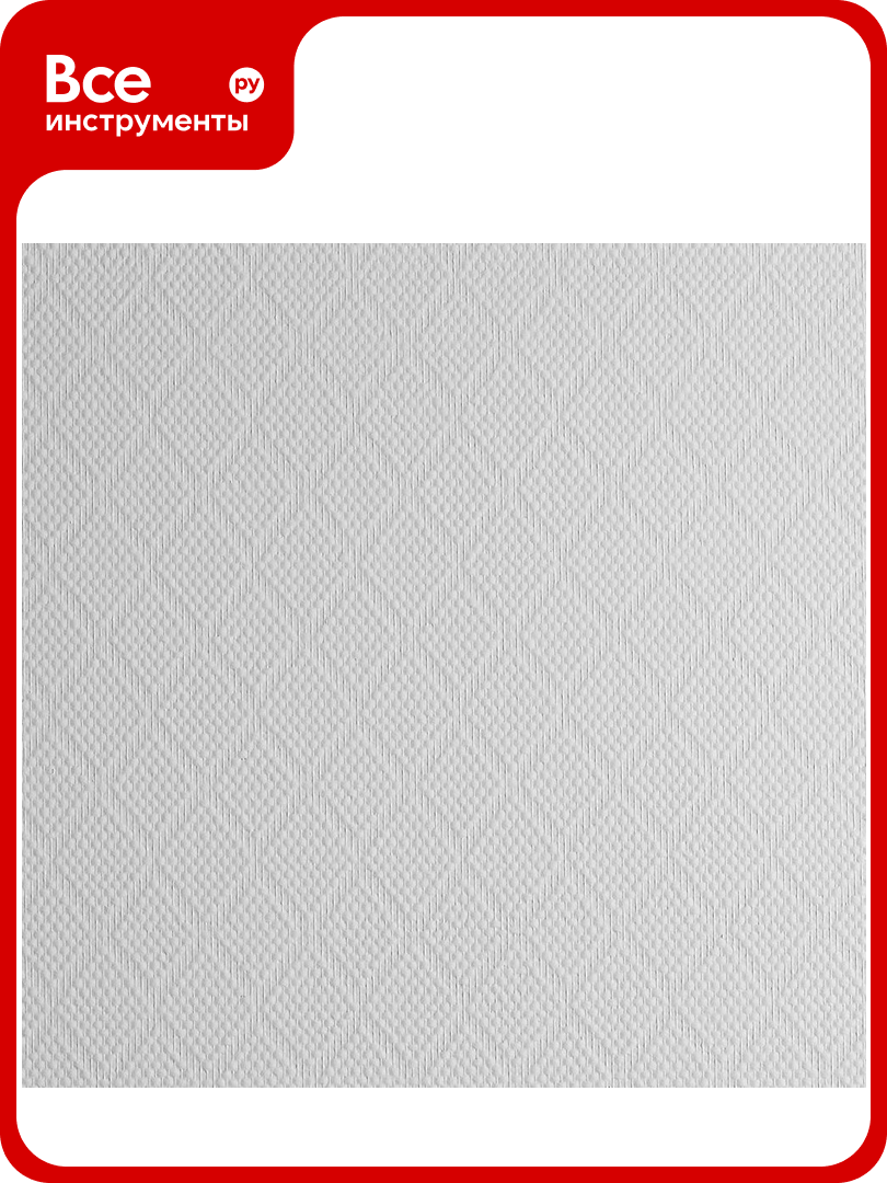Стеклообои Wellton Ромб особый Optima 1х25 м WO490