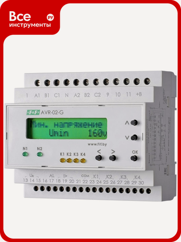Изображение товара Устройство управления резервным питанием F&F АВР AVR-02-G EA04.006.005, для нижнего порога