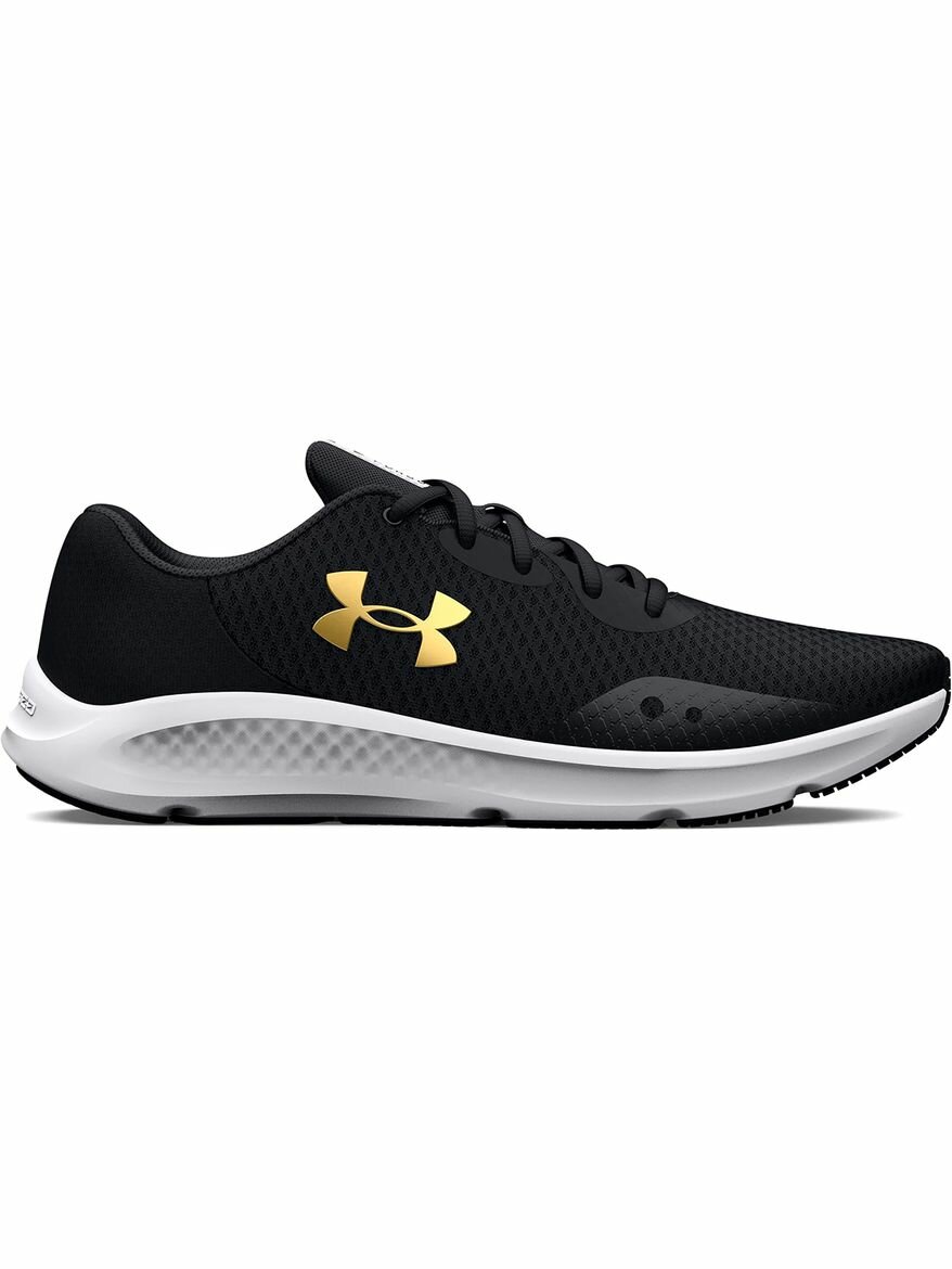 Кроссовки Under Armour Charged Pursuit 5, полнота F, размер 7 US, черный/желтый