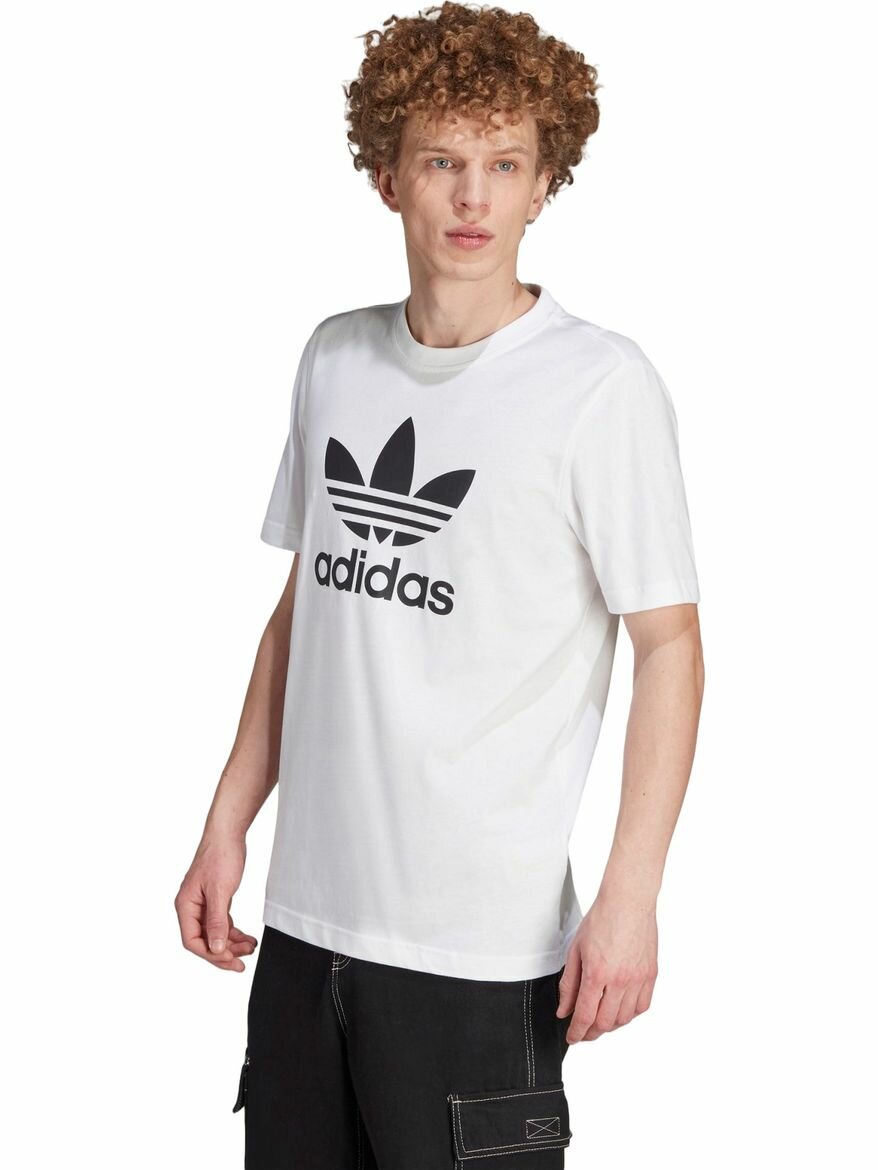 Футболка adidas Adicolor Classics Trefoil Tee, 1 шт., размер XL, черный