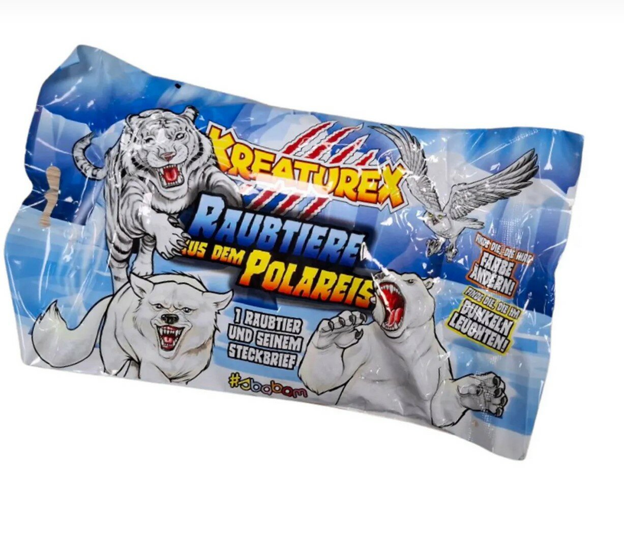 Фигурка-тянучка Sbabam Полярные хищники, 1 штука - cюрприз 38-СN21