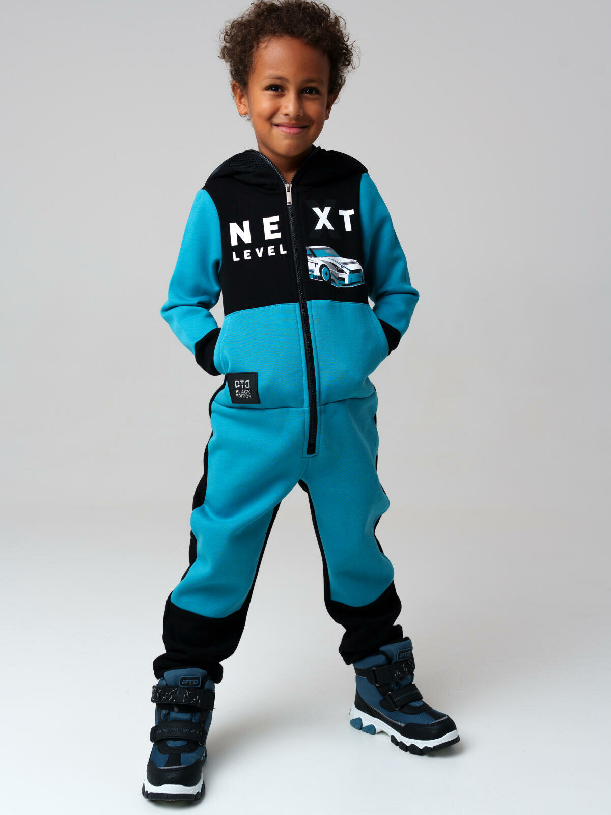 Комбинезон playToday размер 122 черный