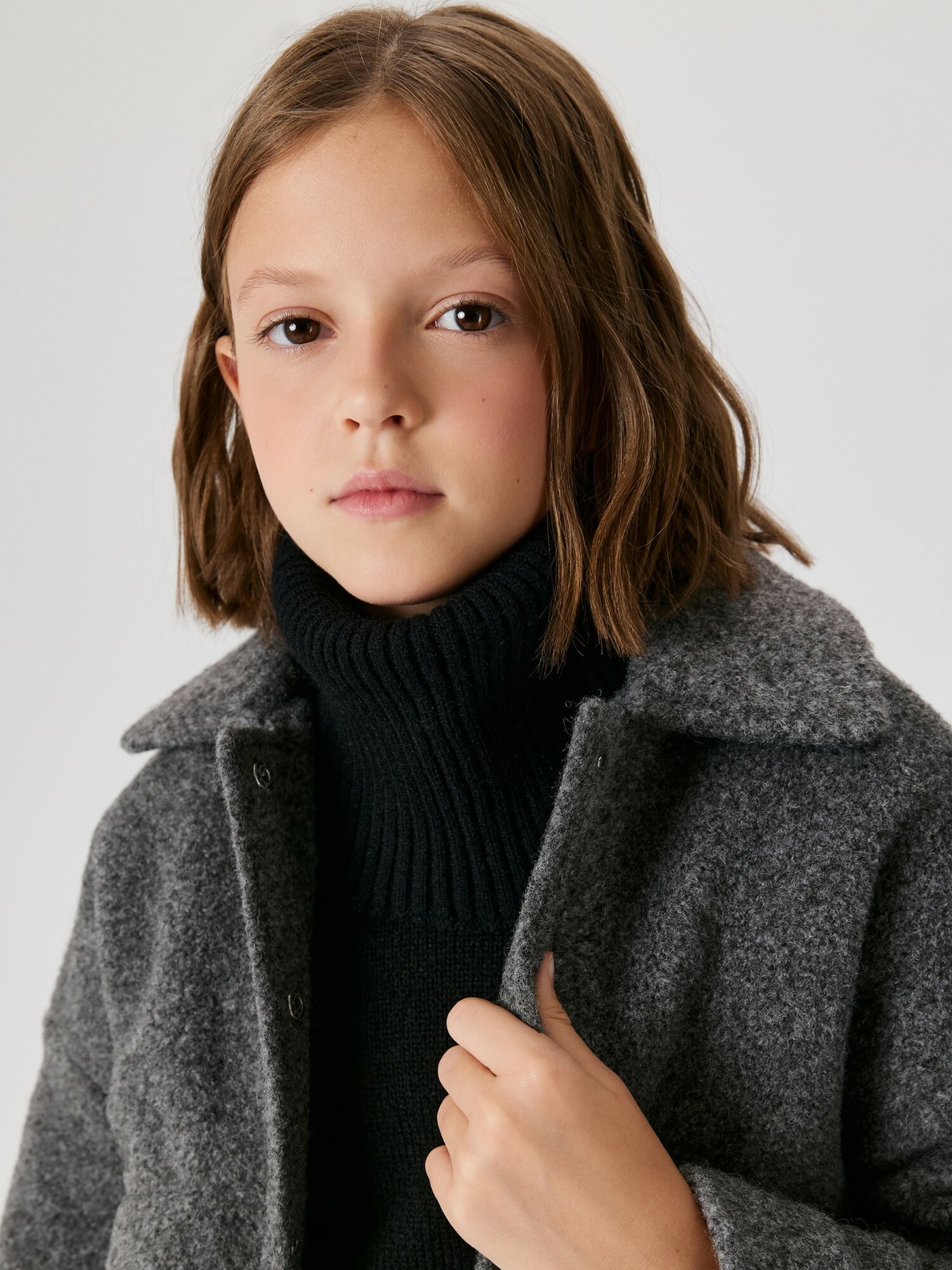 Шарф Acoola для девочек one size черный