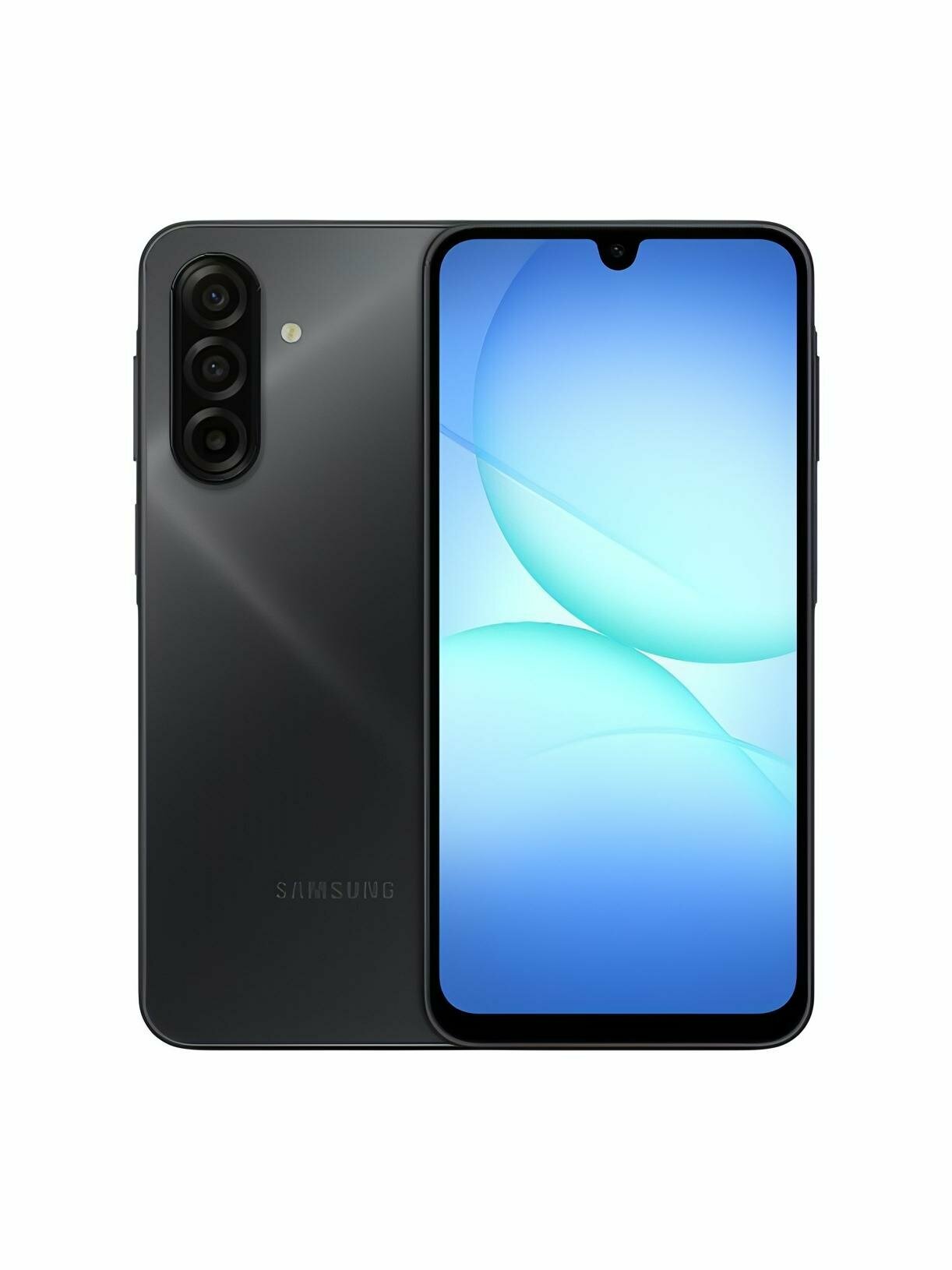 Смартфон Samsung Galaxy A17 6/128Gb черный Android 15 Super AMOLED 6.7" 50 Мп камера 5000 мА·ч