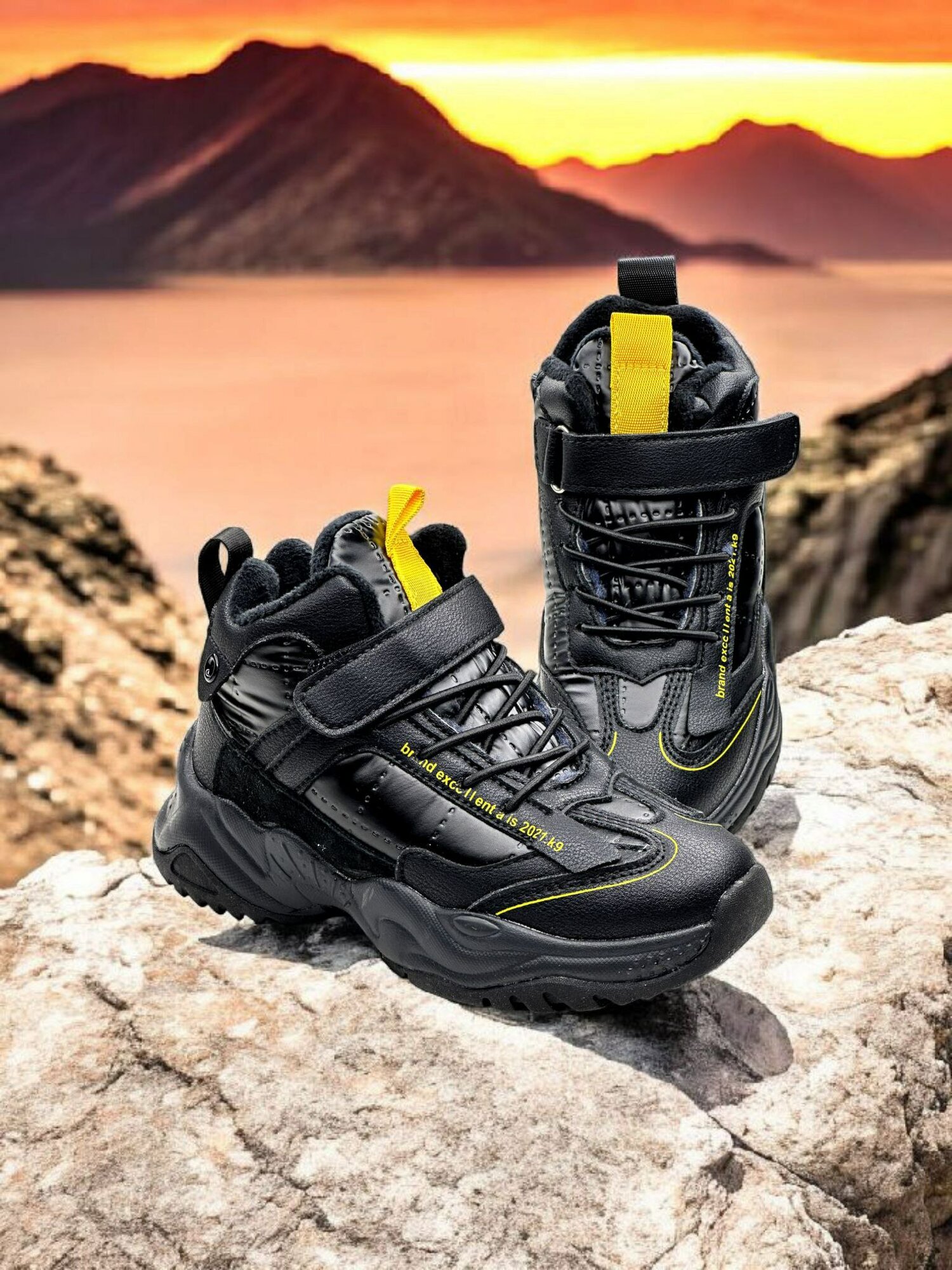 Кроссовки, размер 32, черный — фото 1