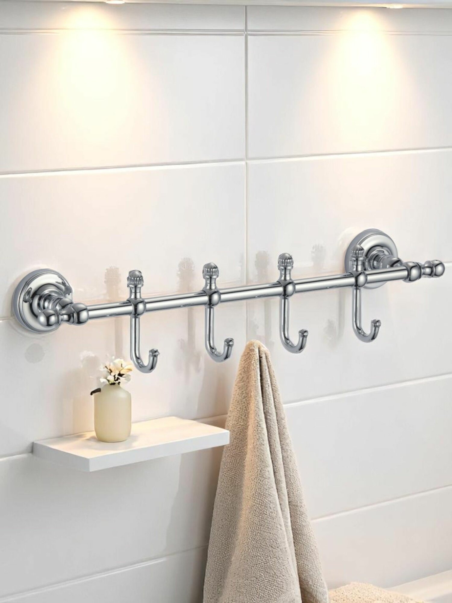 Вешалка 4 крючка GANZER GZ31074