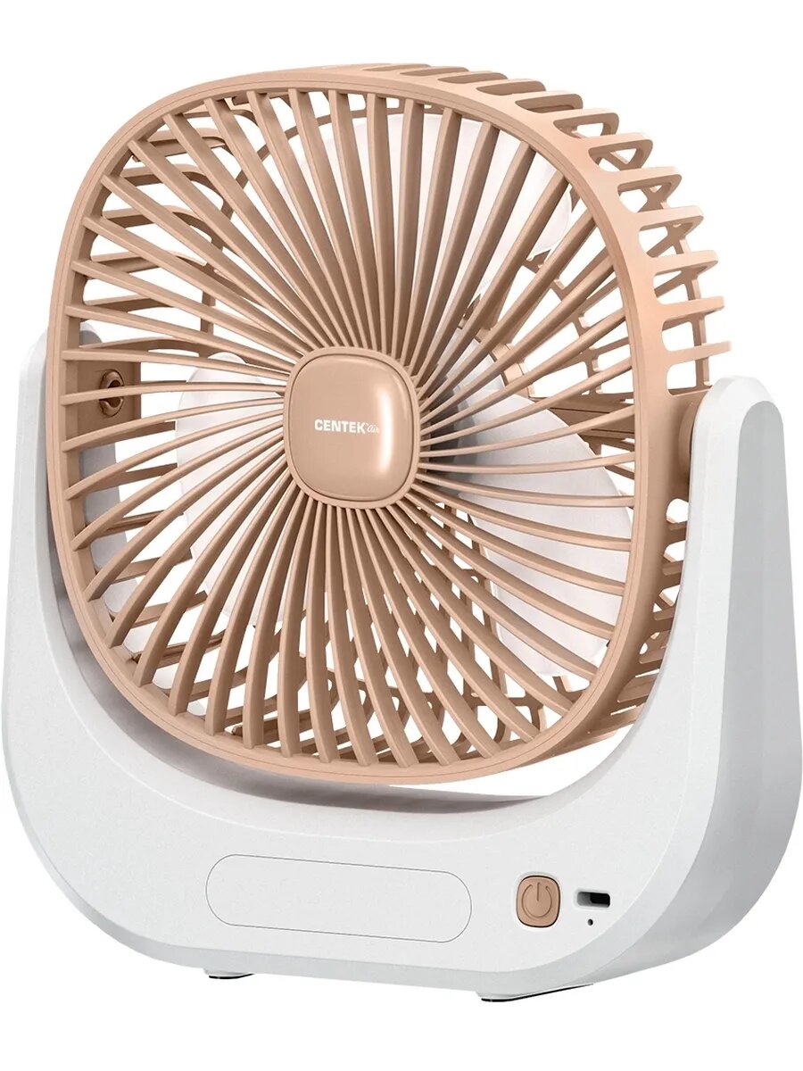 Настольный вентилятор CT-5041 5Вт 3 скорости Белый