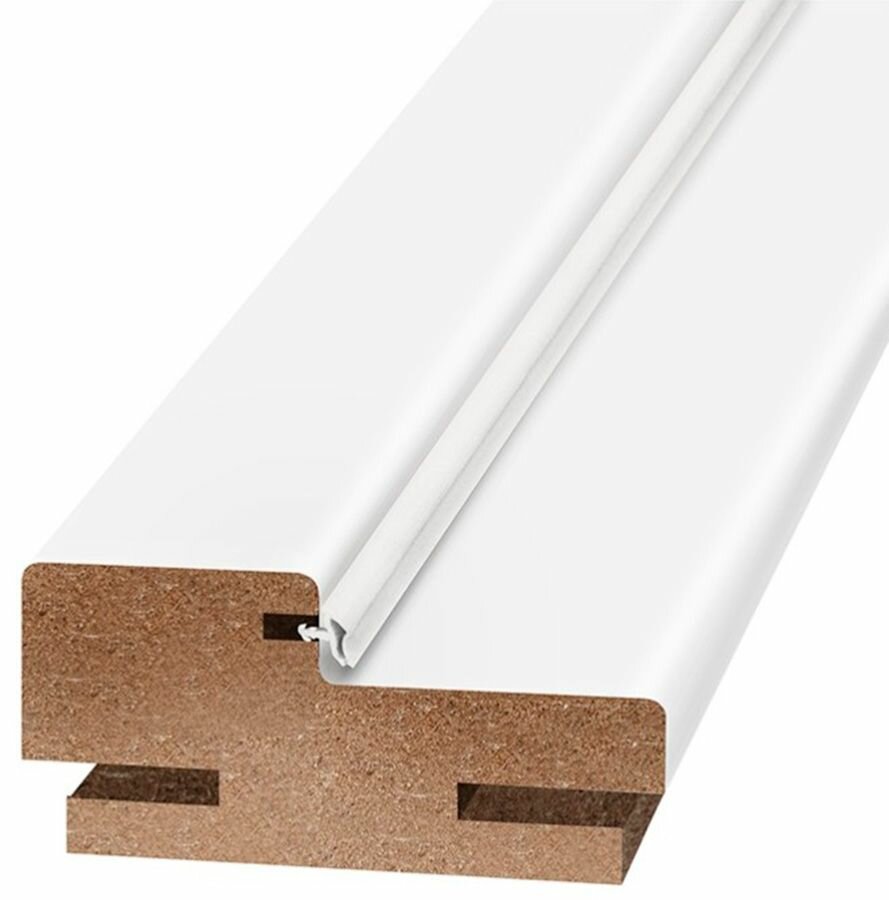 Олови дверная коробка без фурнитуры 28х70х2050мм эмалит Белый