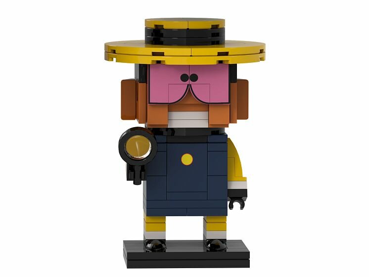 Конструктор Brick Labs "Бременские музыканты: Сыщик" — фото 1