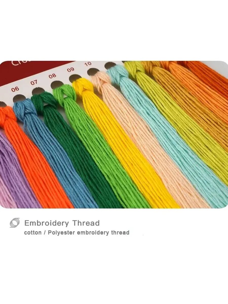 Вышивка крестиком набор со схемой Дама с розами — фото 1