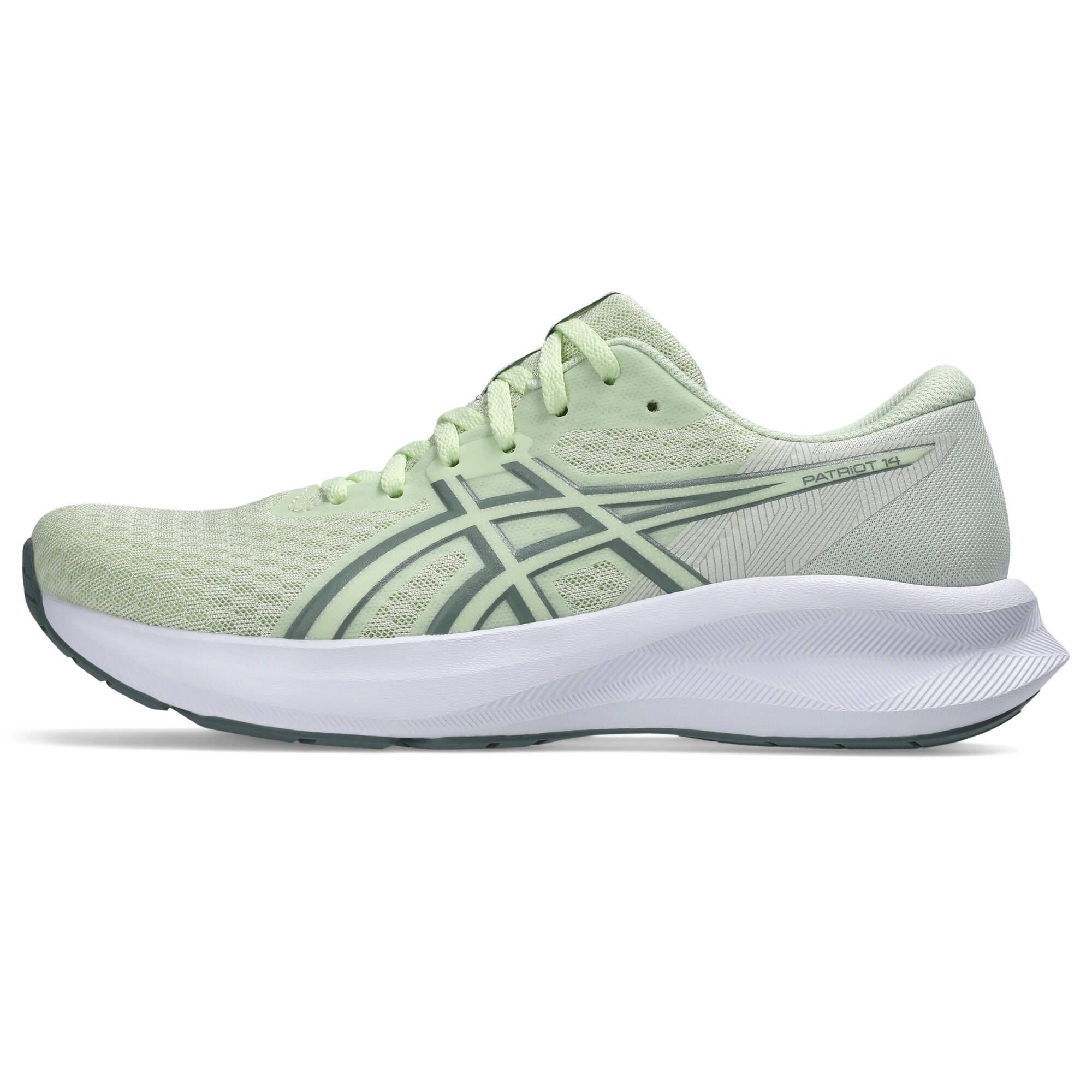 Кроссовки ASICS PATRIOT 14, размер 6 US, зеленый — фото 1