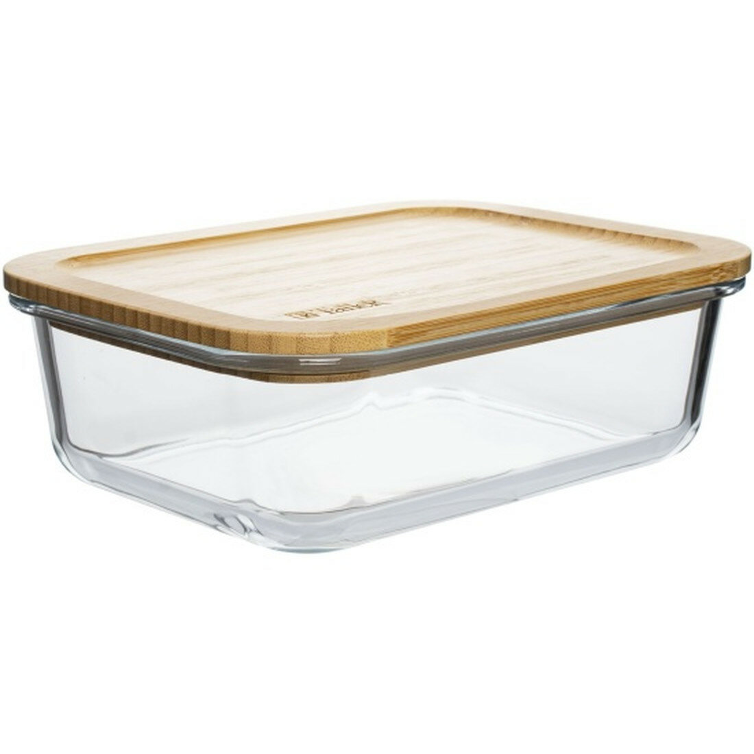 Контейнер TalleR TR-38134 стекло бамбуковая крышка 1.5л