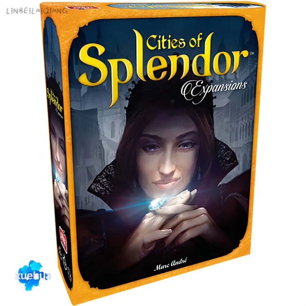 Asmodee Настольная игра Роскошь Splendor дополнение Города XHG