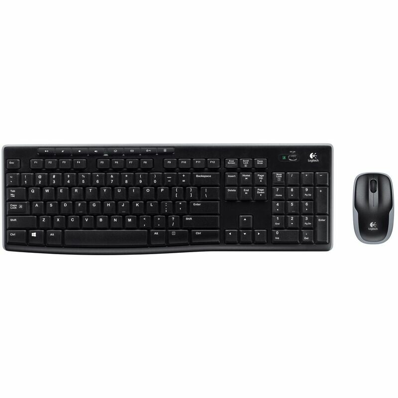 Клавиатура с мышью Logitech Wireless Combo MK270 (920-004518)