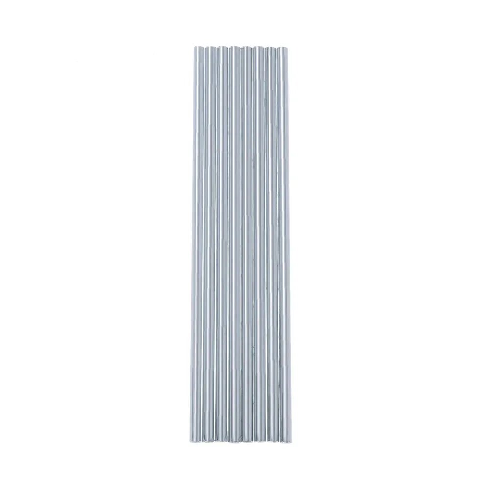 Голографические одноразовые тарелки, стаканы, скатерть для праздника Straws-10PCS