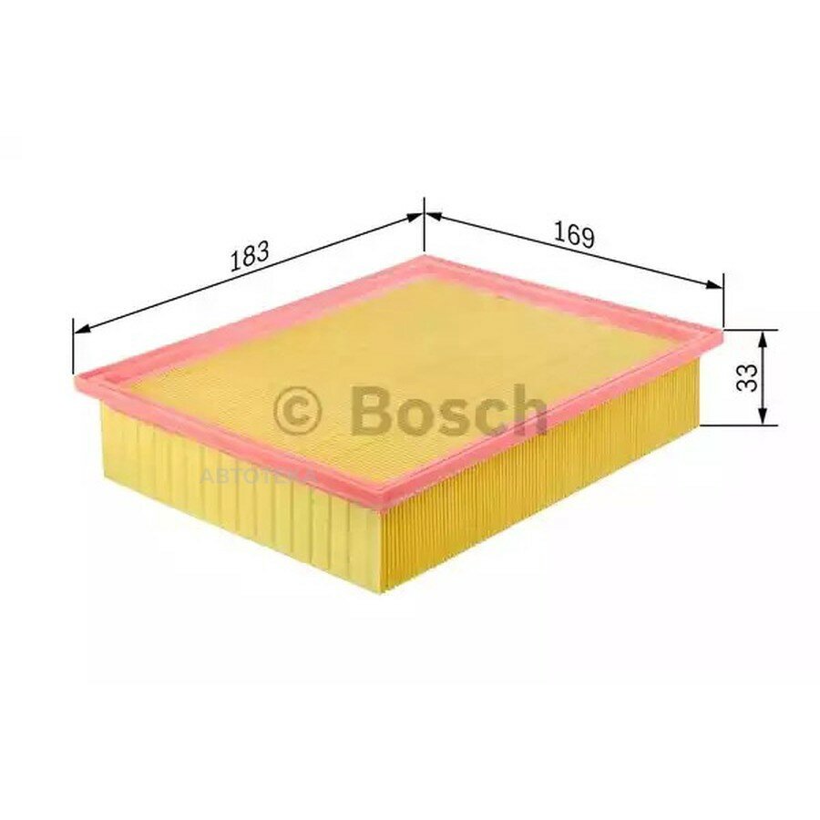 Фильтр воздушный BOSCH F026400130 в разработке