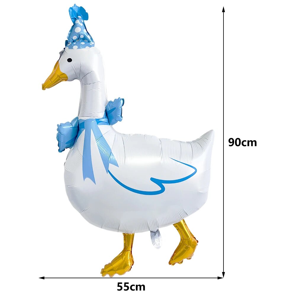 Фольгированный шар гусь 55x90 см