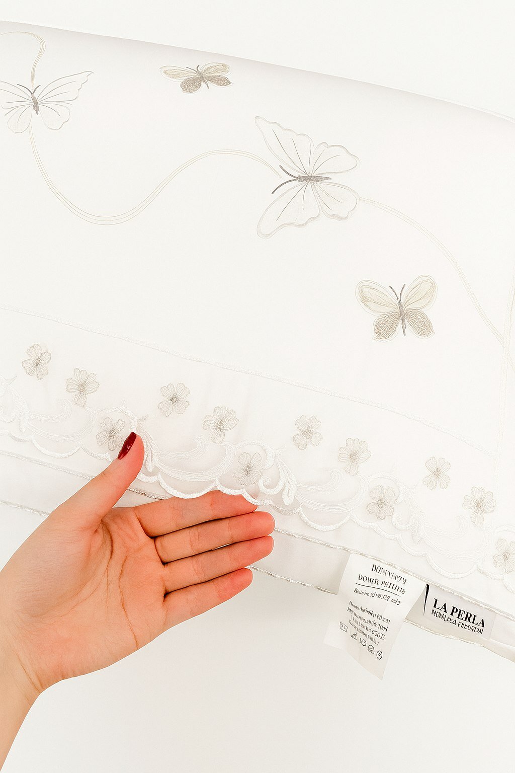 Подушка 50x70 см микрогель хлопок 100% — фото 1