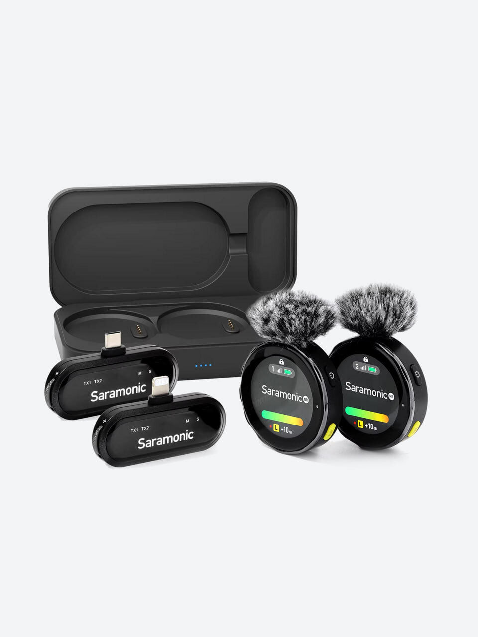 Saramonic BlinkMe U2 Дисплей: TFT Тип передачи: цифровая частота 2,4 ГГц