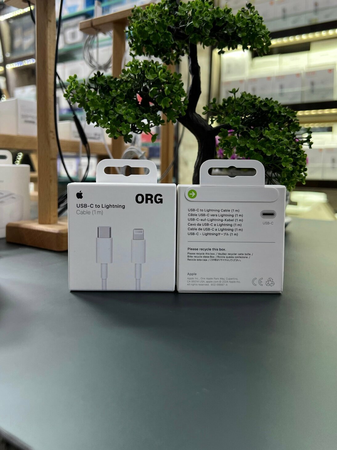 Оригинал айфон кабель Type-C to Lightning USB проводной Apple Оригинал кабель - для iPhone 7 до 14 Max — фото 1