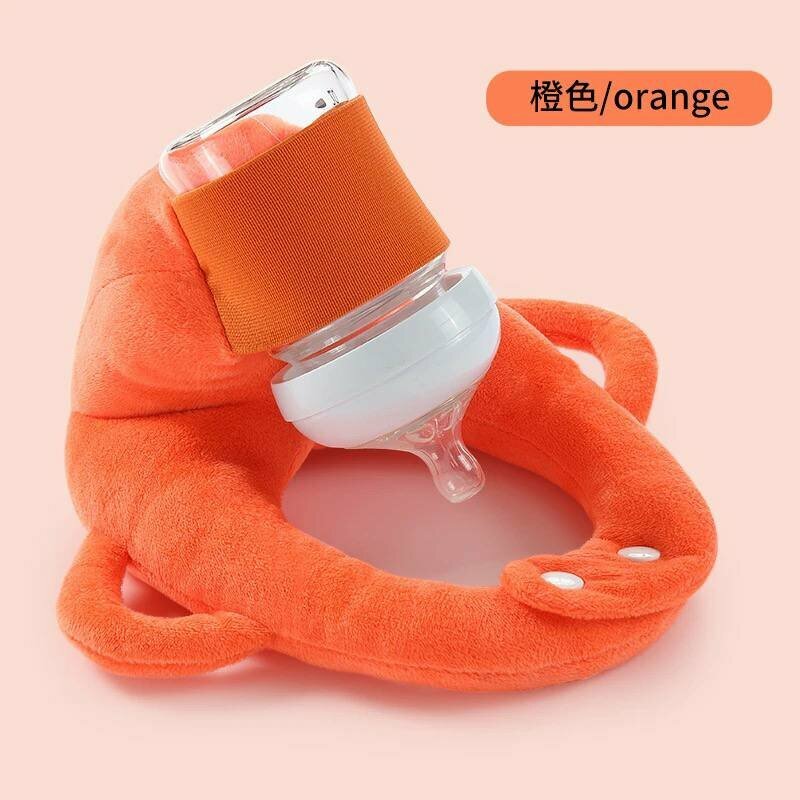 Yangi tug'ilgan chaqaloqlar va chaqaloqlarni oziqlantirish uchun yumshoq yostiq ushlagichi, Apelsin rang