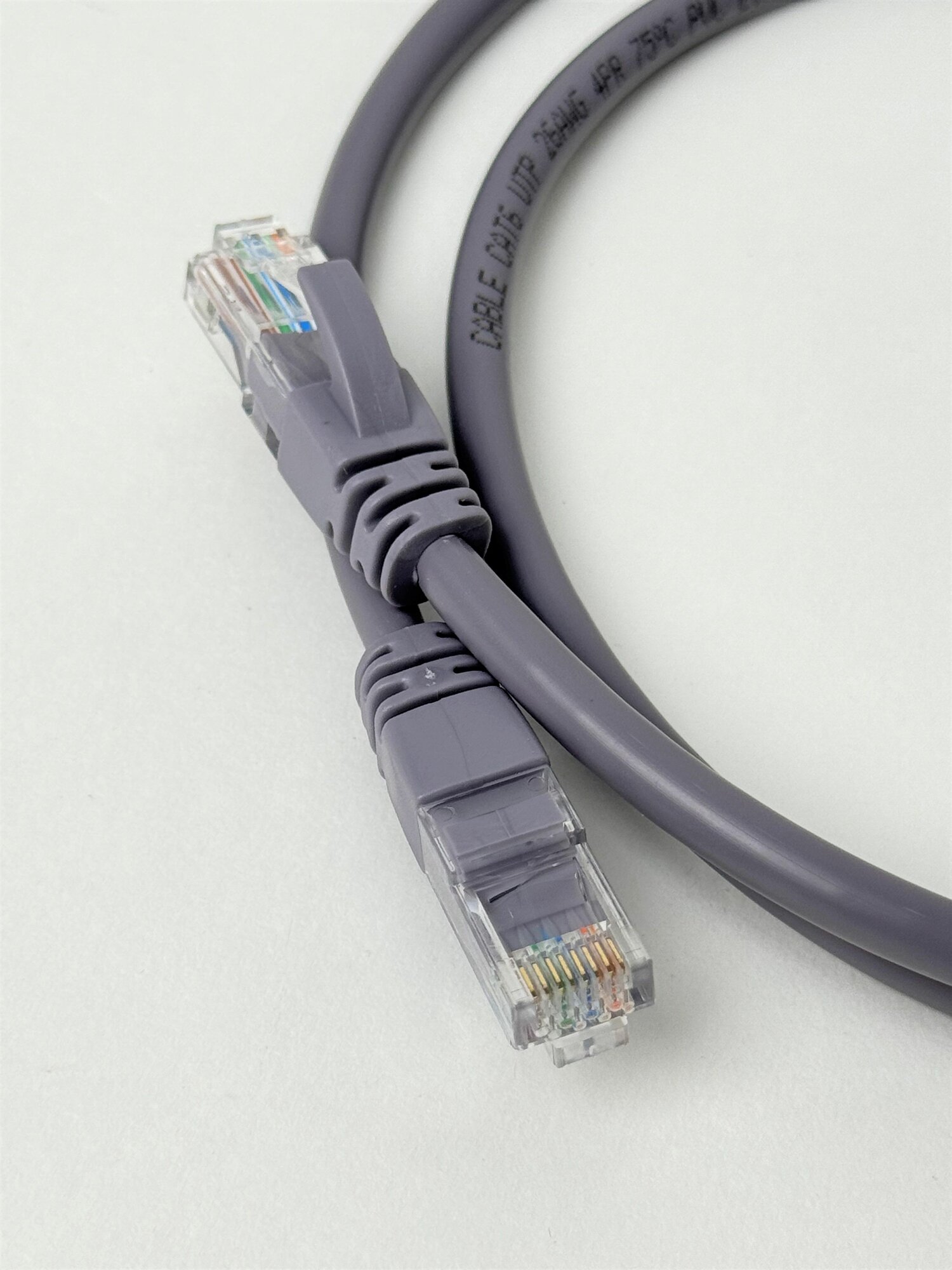 Патчкорд Cat6, U/UTP, 0.5m OFC ( Упак. 10 шт.) — фото 1