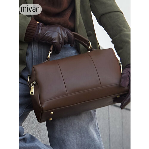 фото Сумка тоут mivan, фактура гладкая