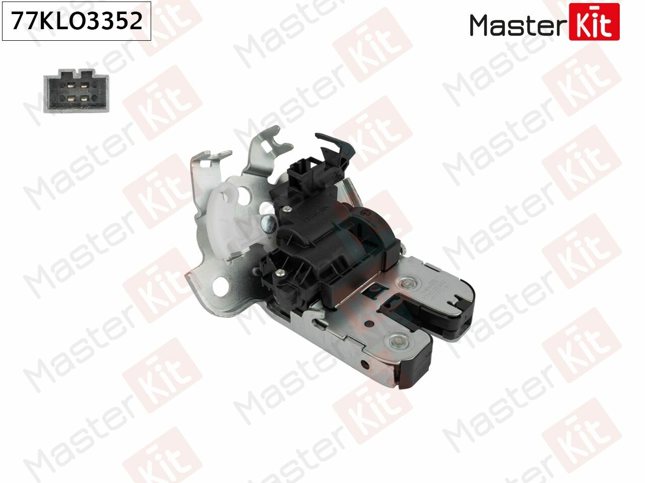 Замок багажника Audi A3 8V1 8VK 8VS 8VM 8VA 8VF/A6 4F2 C6 4G2 4GC C7 4G5 4G - MasterKit 77KLO3352